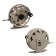 Inertial coil, metal, diameter 6.5 cm, brown color, tl65