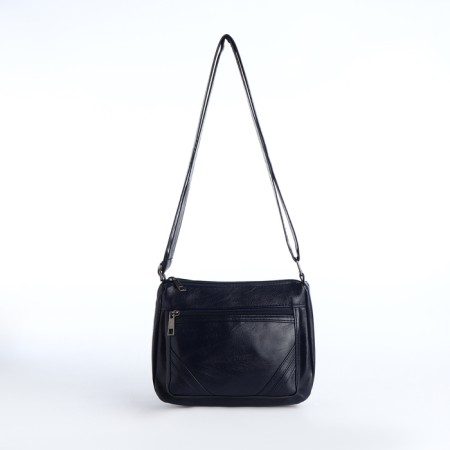 Women's bag with lightning, blue color