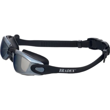 Bradex swimming glasses, series "Comfort+", black, lens color - mirror-6