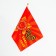 The flag of May 9 "Order of Victory", 14 x 21 cm, polyester silk, with a shaft