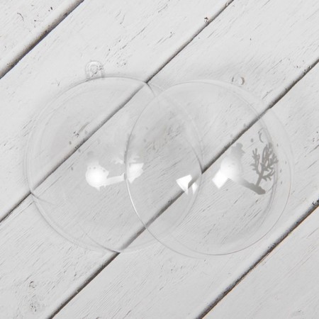 Harvesting - suspension, separate parts "ball with a pattern", diameter of the collected: 8 cm-1