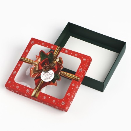 Gift box “Happy New Year”, Bant, 23.5 x 20.5 x 5.5 cm, New Year-3