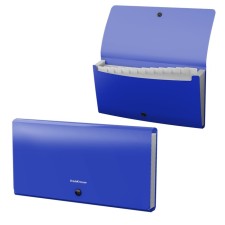 Folder-card, 260 x 138 mm (Travel), 12 departments, 600 μm, Erichkrause 