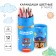 Colored pencils in a tube, 12 colors, trihedral, puppy patrol
