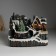 Souvenir plastic light "Christmas eve" is spinning 23x15x18 cm