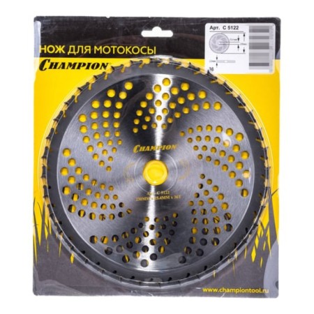 CHAMPION ANTI-Kick C5122 trimmer knife with hard alloy teeth, 36t, 230x25.4 mm-3