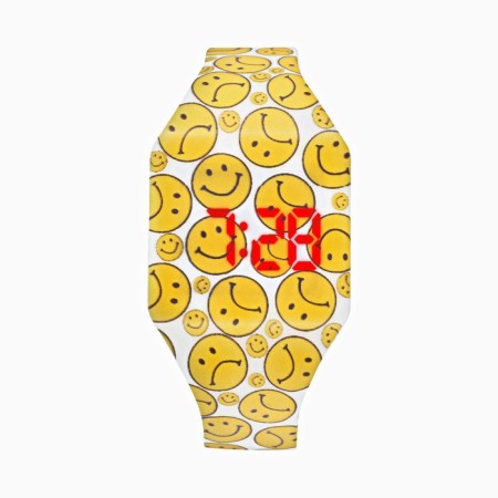Watch of washing electronic, children's, "smile", strap L-23.5 cm