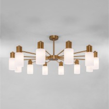 Ceiling chandelier in the style of VEGGA loft, 60W, E14, 96x96x38.5 cm
