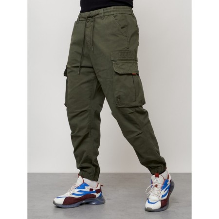 Cargo jeans men, size 44, khaki color