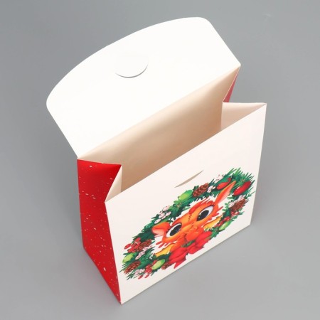 Folding box "Dragosh", 15 x 7 x 22 cm, new year-5