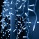 Garland "fringe" 3 x 0.9 m, IP65, UMS, white thread rubber, 232 LED, white glow, 220 V