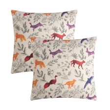 ANIMALS pillowcase set 70*70 cm - 2 pcs, 100% cotton, stump