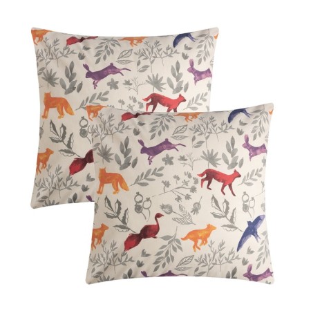 ANIMALS pillowcase set 70*70 cm - 2 pcs, 100% cotton, stump