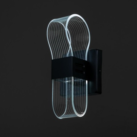 Sconces 2508/1 LED 6W 4000k black 7x20 cm-4