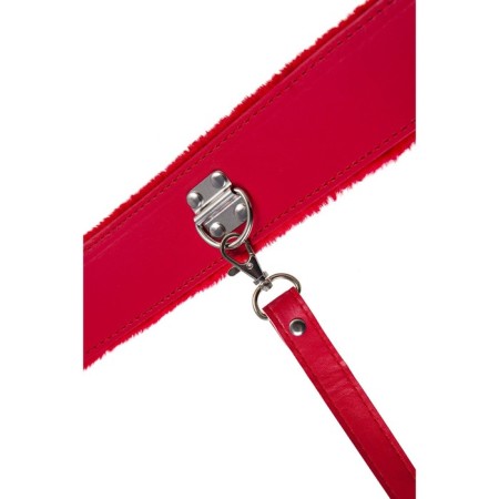 Toyfa collar, PU skin, red, 43 cm-5