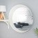 Mirror, wall, "moon", d = 70 cm