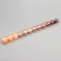 Set of balls plastic D-6 cm, 12 pcs "Agnet" stripes, golden orange