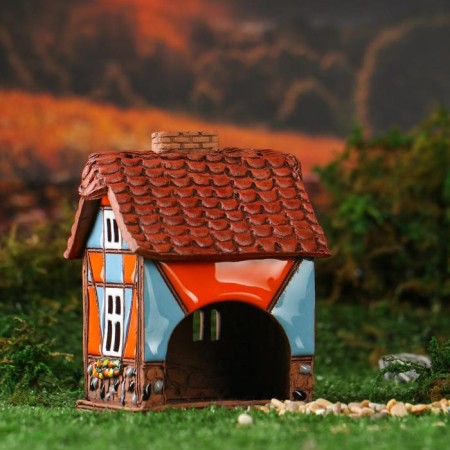 Aroma lace house "Laima", handmade, mix, 12 cm-1