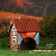 Aroma lace house "Laima", handmade, mix, 12 cm