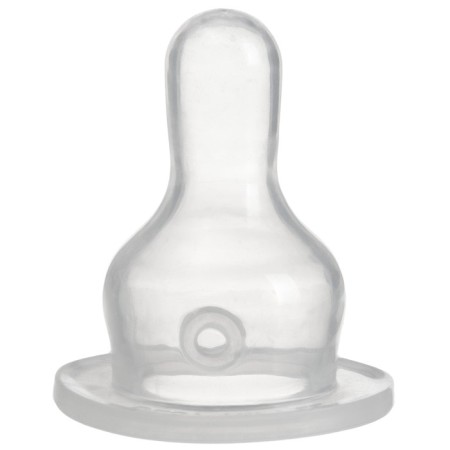 A nipple for a bottle, +6 months, 2pcs +1pc a gift, a fast stream, throat 35mm-6