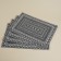 Set of serving napkins Sima-Land Home, 4 pcs, 44x29 cm, color gray color