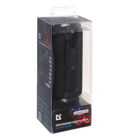 The portable column Defender Enjoy S700, 10W, 1200 mAh, BT, FM, USB, Microsd, Aux, Black-6