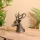 Stand for a bottle "Deer" aluminum 18x12x22 cm