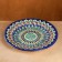 Largan Rishtan ceramics "Patterns", 28 cm, blue