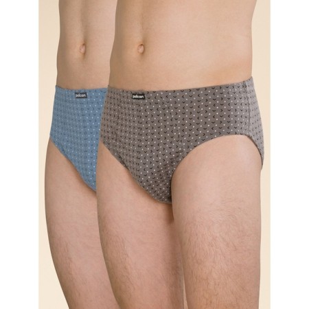 Men's panties, size l, jeans color, dark gray, 2 pcs