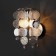 Wall lamp with Bolla decor, 60W, E14, 22,1x18.3x27.3 cm