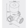 Savol AAA thermostat, for touch mixer, brass, chrome