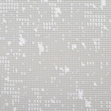 Tulle in a kitchen without curtain tape 165x170 cm, white color, 100% polyester-1