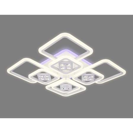 LED ceiling LED with Ambrella Light, Ice, FA289, 8XLED, 176 W, 13200LUM, 3000-6400K, white color.-3
