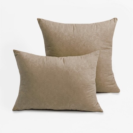 Pillow 70x70cm, beige, Fayber, microfiber, 100% polyester