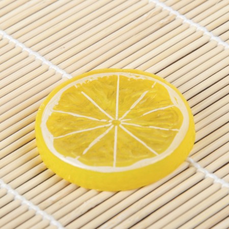 Flip "Lemon" D-5 cm (packing 10 pcs, price for 1 pc) yellow-1
