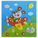 Soft picture "Puppy on an airplane"