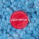 Oklotka nozzle Art 3092740 Dolyana, Microfiber Bukla, 14 × 17 cm, Blue Color Blue