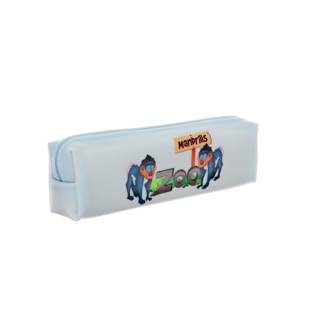 School Penal on Lightning Zoo Blue