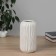VAZA Ceramics Table "Liam Elite" D-6CM, H-20x10 cm, white
