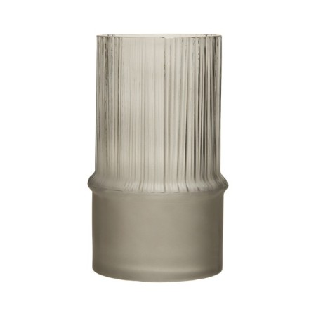 Decorative vase of combined glass, 111 × 111 × 180 mm, color gray color-1