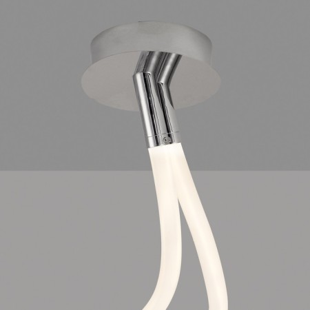 Suspended chandelier Mantra Line, Led, 3750lm, 3000k, 645 mm, chromium color-3