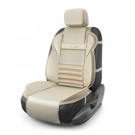 Kittens on the seat Orthopedic Multi Comfort, 6 stops, 3 objects, eco -leather, beige