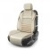 Kittens on the seat Orthopedic Multi Comfort, 6 stops, 3 objects, eco -leather, beige
