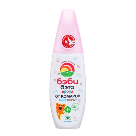 Baby Data Children's Aqua (Aqua) Spray 2 in 1,100 ml/24 pcs