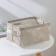 Basket for trifles of the share "marble", 23 × 16 × 12 cm, gray color