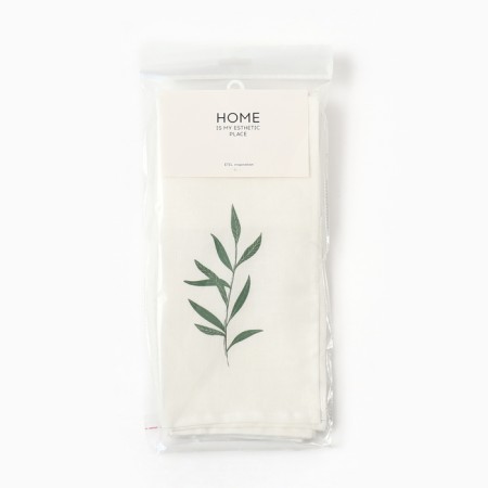 Набор полотенец Этель Linen natural 40х70см - 2 шт., 100% лён-12