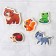 Soft puzzle for babies "Forest animals", 5 puzzles, crumb I