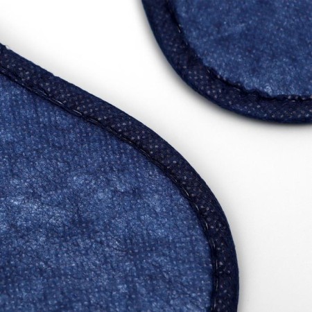 Slopels are disposable, "economical PVC", anti -slip, sole 3 mm, blue-5
