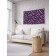 Decorative panel with photo printing "Snowfall from hearts", horizontal, size 150x200 cm