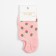 Women's socks minku "strawberries", pink color, size 36-39 (23-25 ​​cm)